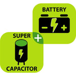 BC JUMPSTARTER HYBRID 3200A, Booster Professionale per Auto/Furgoni/Trattori Benzina, Diesel, Ibrido fino a 10000CC - BC Battery Controller