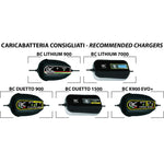 BC Lithium Batteries BCTX7L-FP Batteria Moto al Litio LiFePO4, 0,6 kg, 12V, HJTZ7S-FP / YTX7L-BS / YTZ7S / YTZ8V - BC Battery Controller