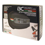 BC SMART 10000+ CARBON , 10Amp / 1 Amp, Caricabatteria e Mantenitore Intelligente per tutte le Batterie Auto (es. Start&Stop) e Moto 12V Piombo-Acido